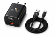 MUPAC PowerCharge USB-A to USB-C Charger & Cable Combo