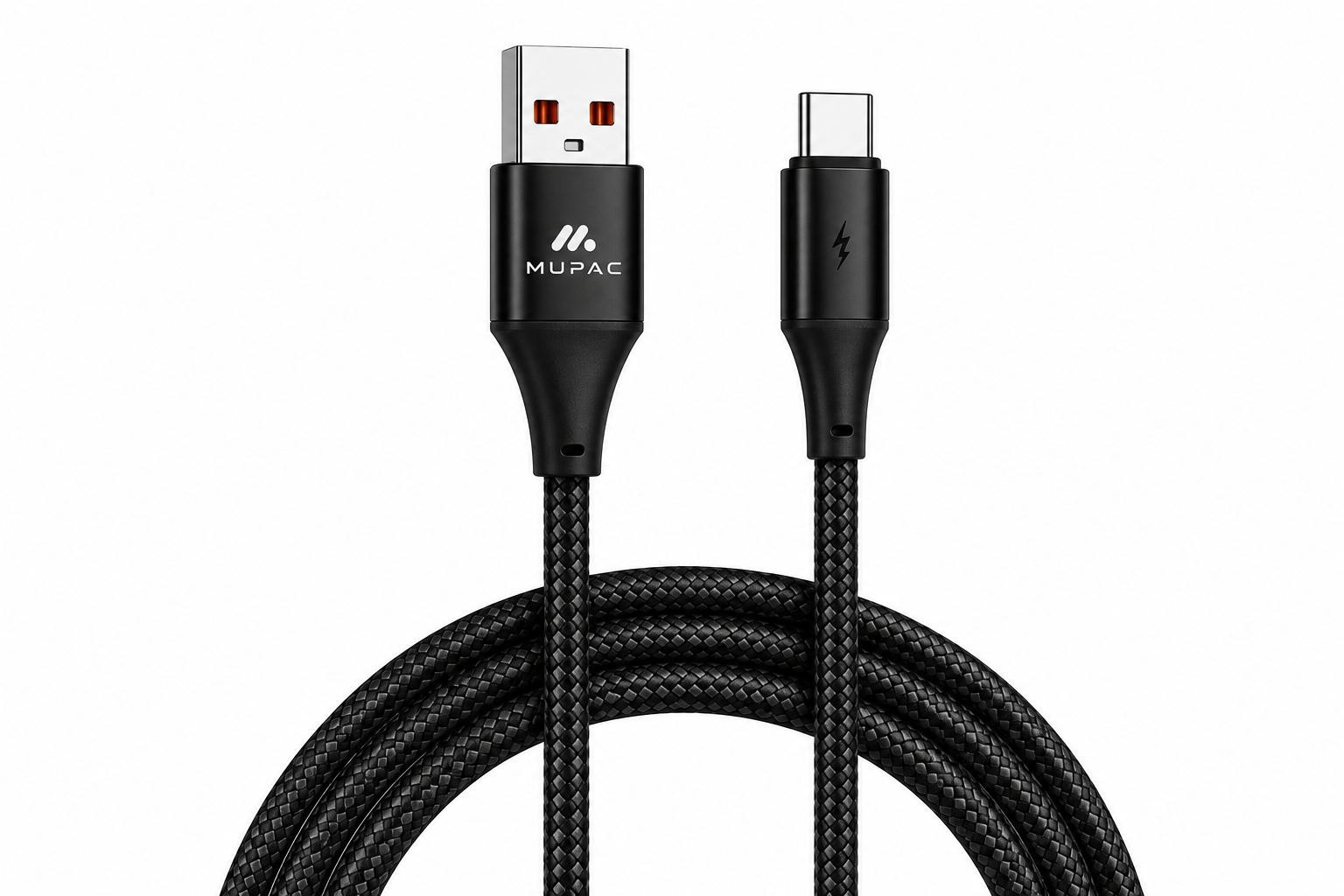 MUPAC PowerCharge USB-A to USB-C Braided Fast Charging Cable